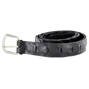 Badgery Belts Kangaroo Link Belt - Black