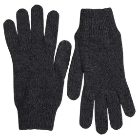 Dolce & Gabbana Elegant Virgin Wool Winter Gloves in Gray