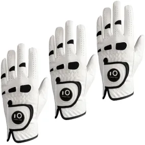 Golf Gloves Men Light Hands Right Hands With Ball Marker 3 Pack