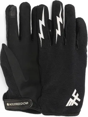 HolyFreedom Freedom Light Motocross Gloves, Black/White