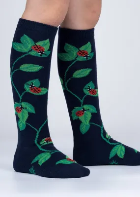 Ladybug Kids' Knee Socks