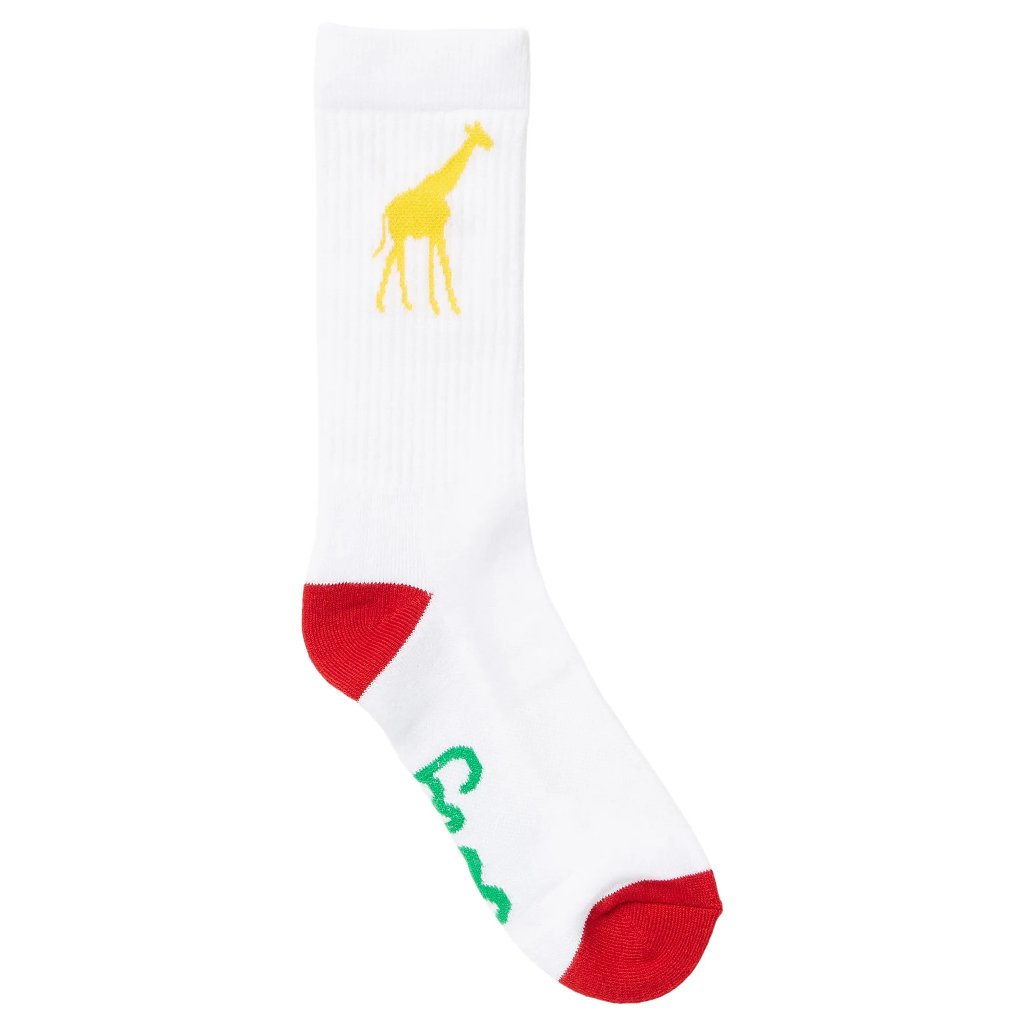 LEAFY GIRAFFE SOCK 3 PACK - MULTI