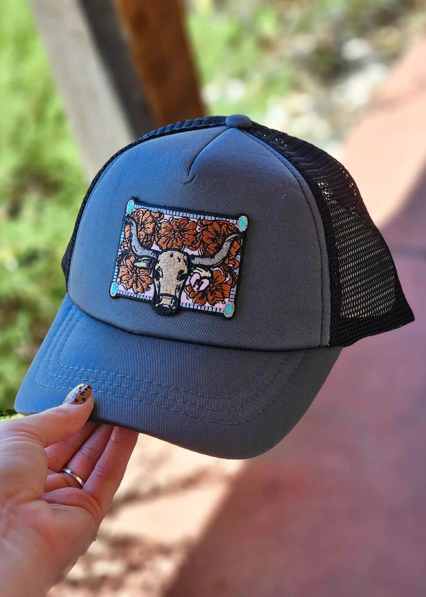 Longhorn Trucker Hat