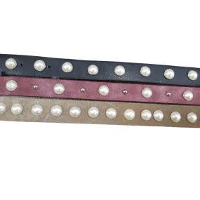 Pearl Studded Belts