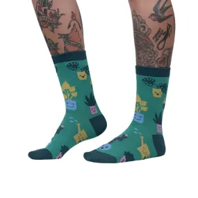 Plant Mom Women's Crew Socks