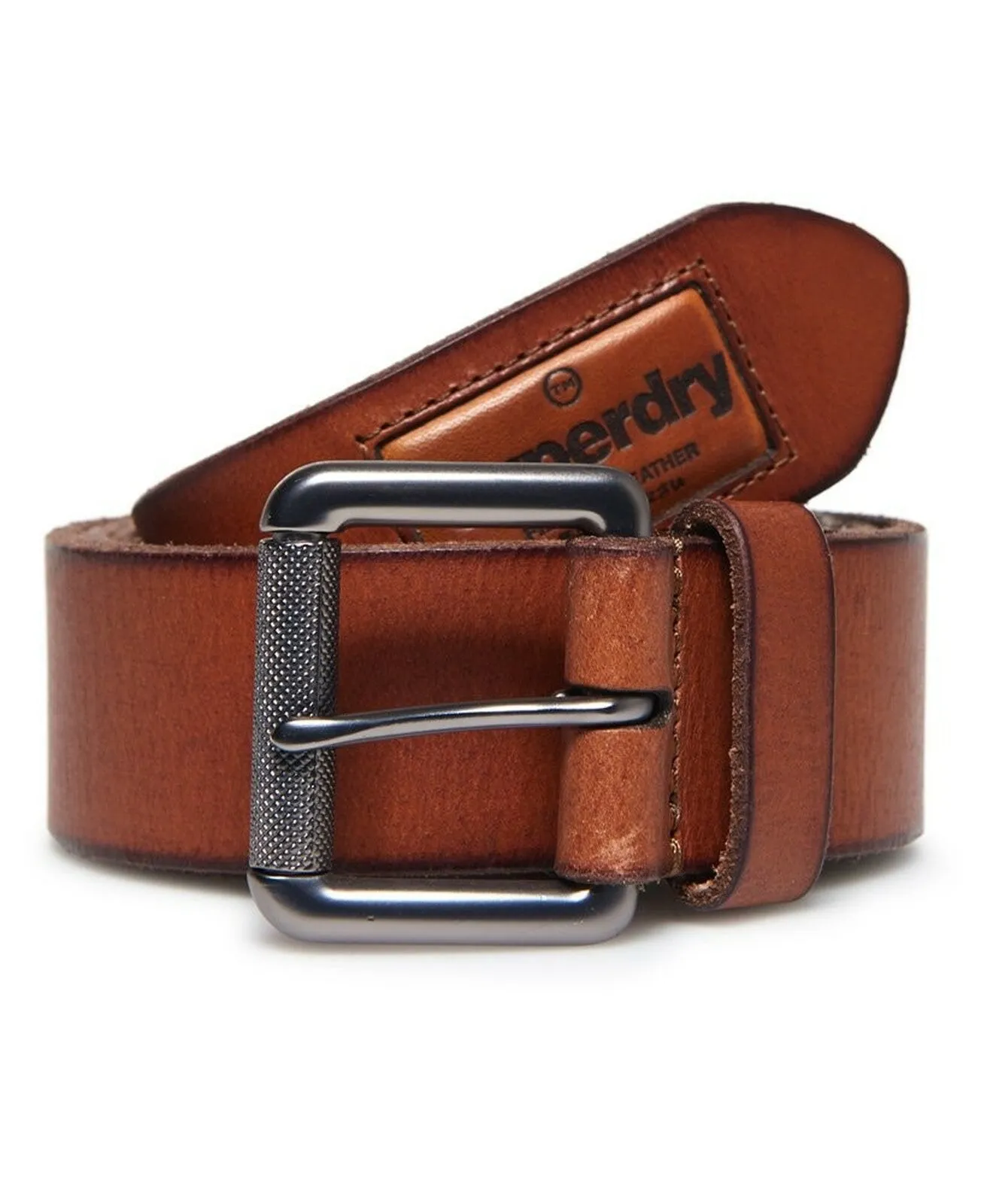 Superdry - Badgeman Belt in Tan