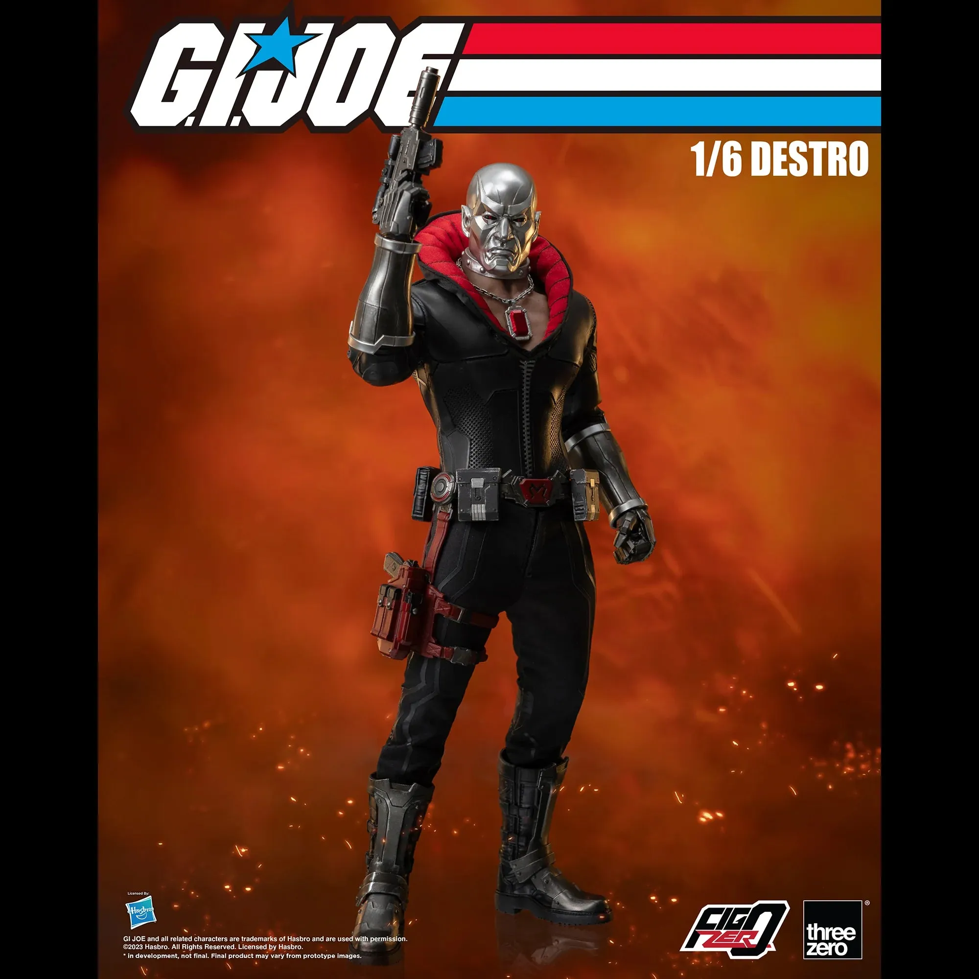 Threezero - G.I. Joe - Destro Articulated 1:6 Scale Action Figure (80812) LAST ONE!