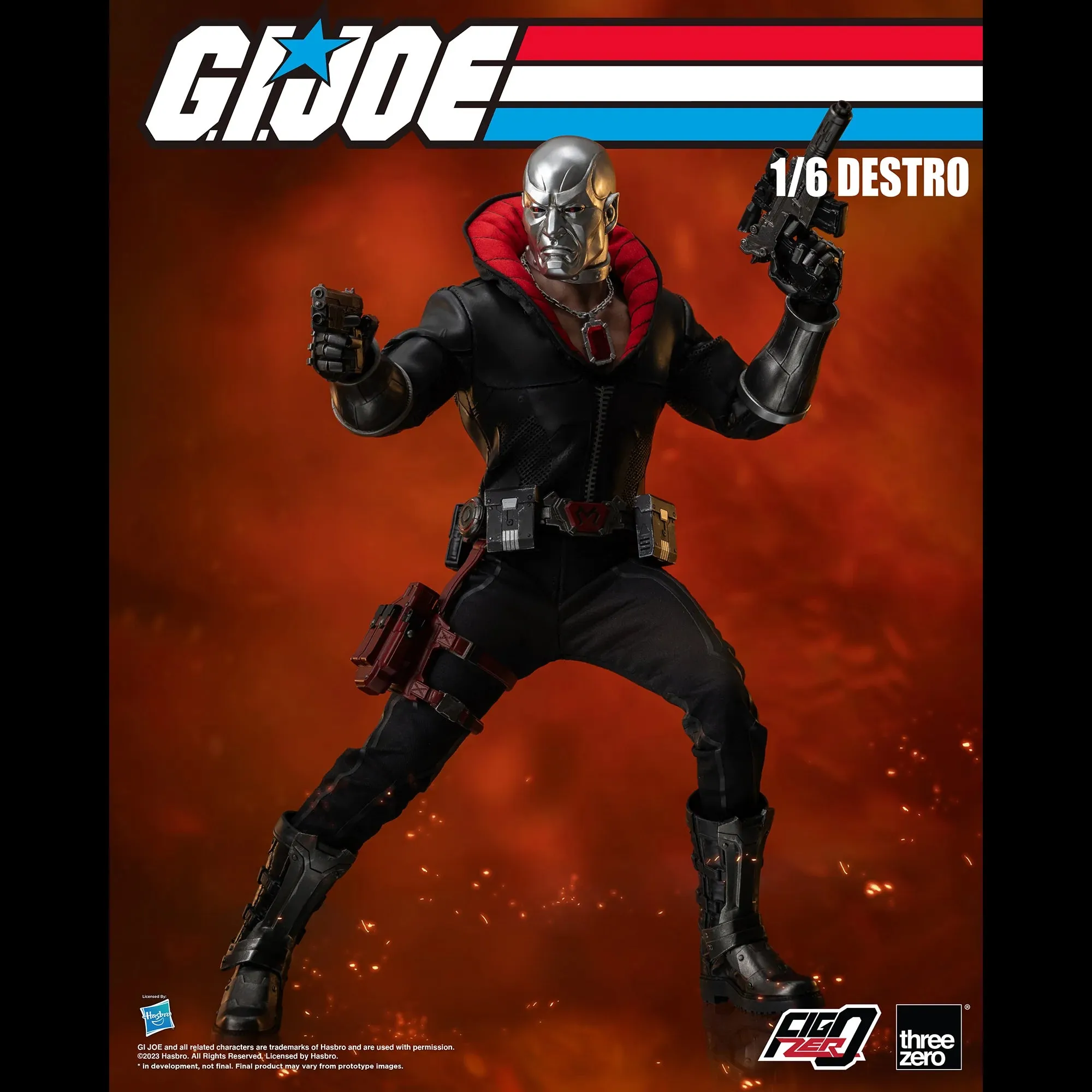 Threezero - G.I. Joe - Destro Articulated 1:6 Scale Action Figure (80812) LAST ONE!