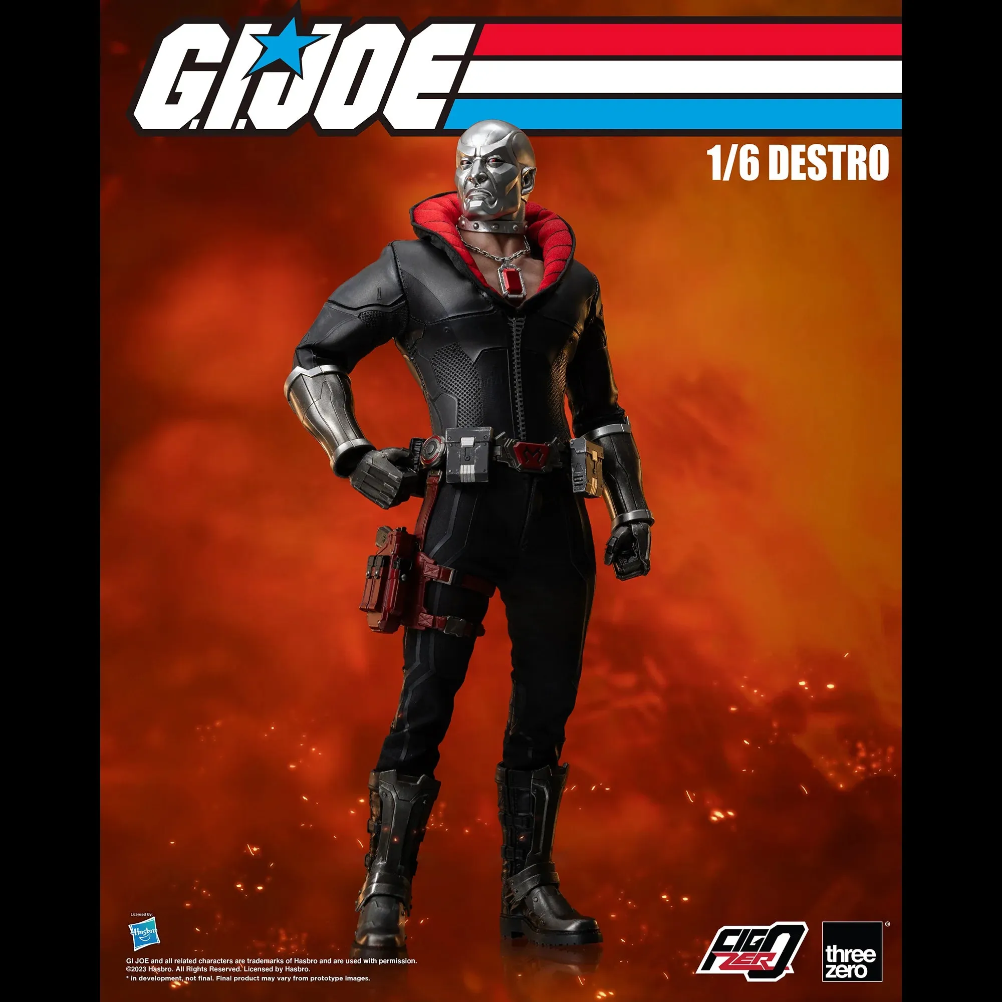 Threezero - G.I. Joe - Destro Articulated 1:6 Scale Action Figure (80812) LAST ONE!