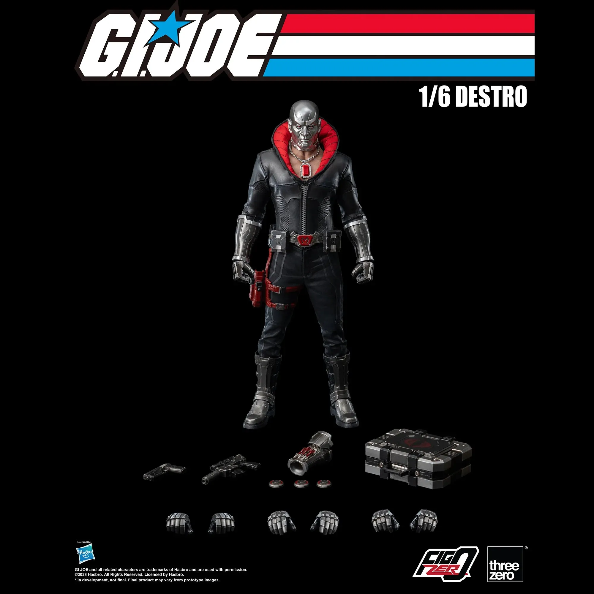 Threezero - G.I. Joe - Destro Articulated 1:6 Scale Action Figure (80812) LAST ONE!