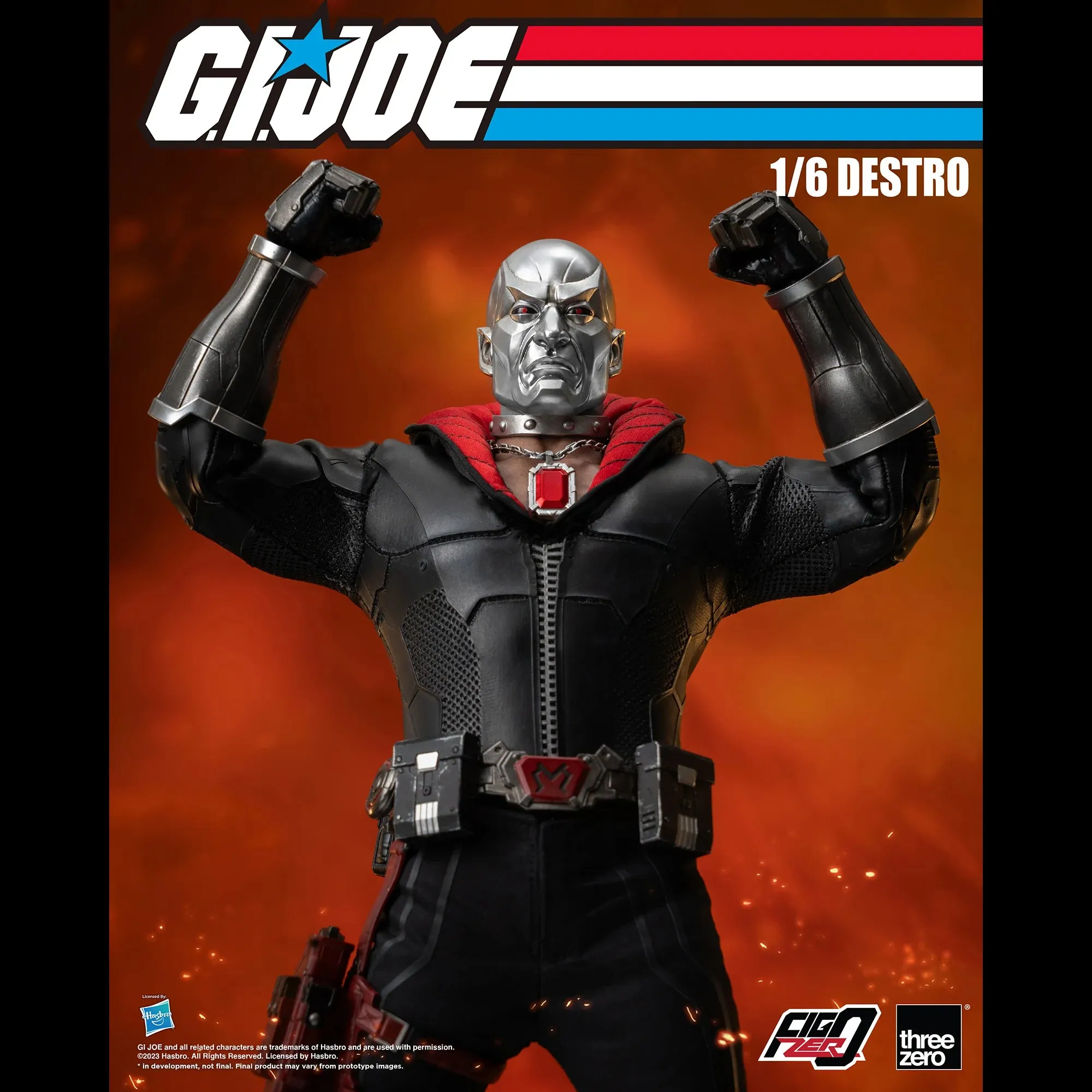 Threezero - G.I. Joe - Destro Articulated 1:6 Scale Action Figure (80812) LAST ONE!