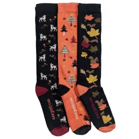 Toggi Ladies Leafy 3 Pack Socks